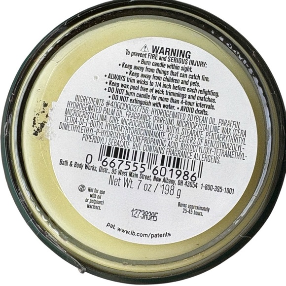 Bath & Body Works White Tea & Sage Candle 7 oz NEW - Picture 4 of 6